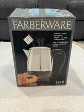 Vintage New Open Box Farberware SuperFast Percolator Model 134B 2-4 Cup picture
