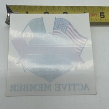 Active Member Philadelphia Emerald Society Award Sticker Window Decal 4” Square picture
