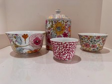 Liberty Of London For Target Floral 3 Mixing Bowls and Canister picture