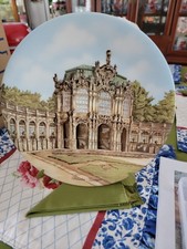 Heinrich Germany Dresden Der Zwinger Architectural Round Collector Plate picture