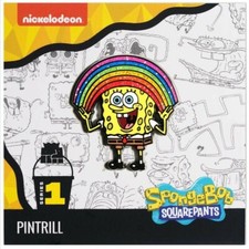 ⚡RARE⚡ PINTRILL x SpongeBob SquarePants IMAGINAAATION Spongebob Pin *NEW* 🌈 picture