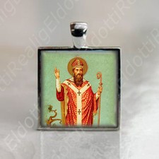 St. Boniface - Catholic Medal Pendant Christian Religious Jewelry picture