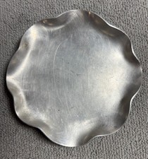 Vintage B.W. Buenilum Hand Wrought Aluminum Small Dish/Coaster 4