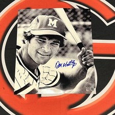 Don Mattingly New York Yankees Autographed Signed 8x10 B&W Photo  Steiner CX picture