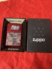 Rare Zippo Snap-On Tools Logo Pattern Oil Lighter with Box New Made In USA picture