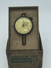 Vintage Federal Model C21-C Dial Indicator .0001” Tested With Box picture