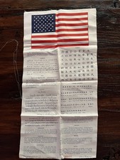 VINTAGE EARLY VIETNAM WAR ERA PILOT BLOOD CHIT DATED SEPT 1962 NUMBERED #18822S picture