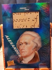 Alexander Hamilton - 2021 Super Products Pieces of the Past #256 Blue picture