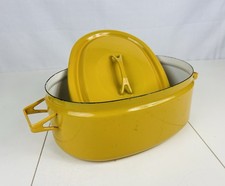 Finel Arabia Finland Enamel Pot Seppo Mallat Oval Mid Century Wärtsilä picture