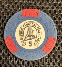 Vintage Horseshoe Club Casino Las Vegas Nevada $5 Chip 1984 picture
