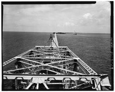 Photo:Seven Mile Bridge Marathon Florida Keys FL 1900s Steel Truss Bridge picture