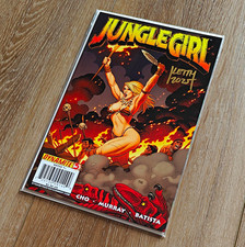 Jungle Girl #5 Dynamite Frank Cho Cover Signed by Jason Keith picture