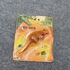 Vintage Ja Ru Dinosaur Figure Scolosaurus Hong Kong Dime Store 1986 80s Toy picture