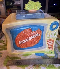 Vintage Nickelodeon Nick at Night 1990s Collectible Ceramic Cookie Jar 1993 TV picture