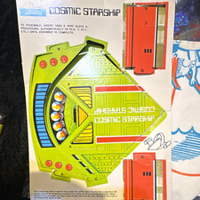 Howard Johnson's Cosmic Starship Paper Cut-Out Children's Menu Insert HoJo 1978 picture
