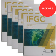 2021 International Fuel Gas Code | IFGC 2021 | PACK OF 5 picture