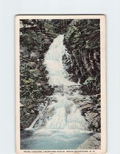 Postcard Pearl Cascade Crawford Notch White Mountains NH USA picture