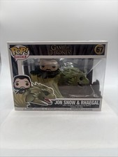 Funko Pop Rides: Game of Thrones - Jon Snow & Rhaegal 67 picture