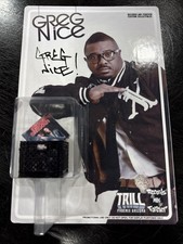 Greg Nice Signed Collectible Crate Rare picture