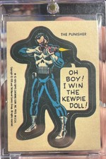 1976 Topps Marvel Super Heroes Stickers PUNISHER RC picture