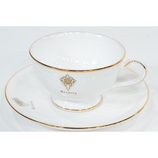 Noritake Blue Archive 4th Anniversary Cup & Saucer Tea Party NEW picture