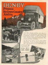 1920’S DENBY MOTOR TRUCK AD picture