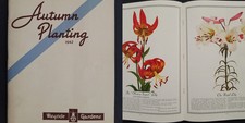 1942 vintage WAYSIDE GARDENS mentor oh CATALOG autumn planting flowers picture