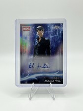 2025 Topps Chrome Marvel Studios Cobie Smulders Agent Maria Hill Auto #AA-CS Ref picture