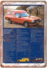Vintage 1981 Falcon Panel Van Auto Ad Reproduction Retro Look Metal Sign A1284 picture