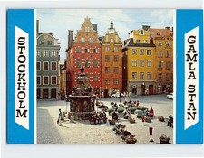 Postcard Stortorget Square Gamla Stan Stockholm Sweden picture
