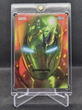 Topps 2025 Marvel Studios Chrome Reflections ron Man & Doctor Doom *Description* picture