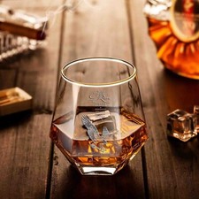EAGLE RARE 10 YEAR OLD KENTUCKY STRAIGHT BOURBON Collectible Whiskey Glass 8 Oz picture