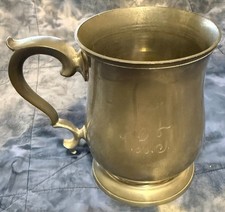 Vintage 1970s STIEFF Williamsburg Pewter 5” Beer Stein Mug picture