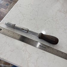 Vtg Greenlee Spiral Ratchet Screwdriver No. 448 USA Made Yankee Drill picture