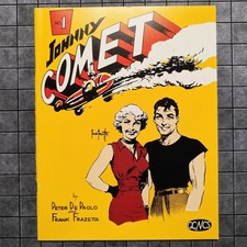 Johnny Comet #1 - Frank Frazetta - Great Classic Comic Strips #5 (1967) *READ* picture