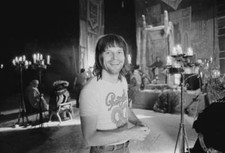 Terry Gilliam on the set of 'Jabberwocky' August 1976 OLD PHOTO picture