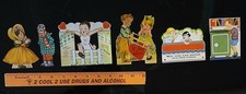 Vintage 1930s Valentine's Cards Mechanical Lot of 6 VERY GOOD CONDITION picture