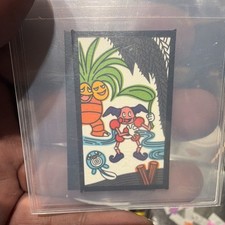 Pokémon Nintendo Non-Sport Trading Card Sticker Exeggcute Krabby Poliwag picture