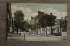 West Union Street Burlington New Jersey Vintage Postcard picture