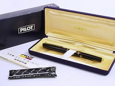 Rare Pilot Kokkoku-kai Murata Hyakusen Maki-e Chidori Black Fountain Pen F picture