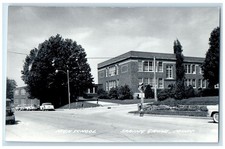 c1940's High School Building Spring Grove Minnesota MN RPPC Photo Postcard picture