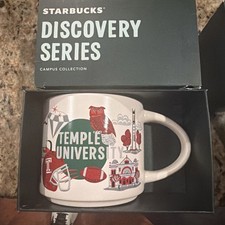 Starbucks Discovery Series Campus Collection MUG Temple University picture