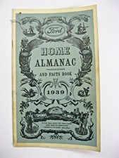Ford Home Almanac 1939 picture