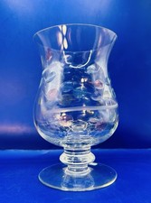 Vintage PartyLite Jardiniere Hurricane Glass Candleholder Vase (P7085) 8 1/2