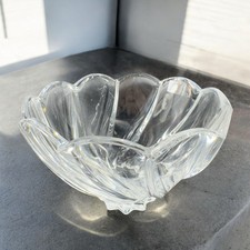 Marquis by Waterford Clear Heavy Crystal Dish Bowl Scalloped Windflower Germany picture
