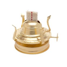 Brass Plated Oil Burner for Mason Jars - Turn Any Mason Jar into a Vintage Lamp picture