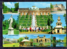 L213# Postcard Castle Park Sanssouci Potsdam, Berlin from 01.07.1991 picture
