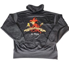 Village Idiot Brewing Co. Mt. Holly, NJ. Graphic Hoodie Size L Dbl Sided Brewery picture