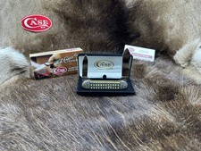 2017 Case XX Canoe Knife Scrolled Lasered Bone Mint In Box picture