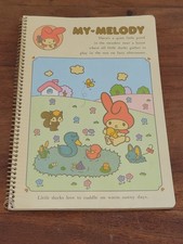 Rare Pinterest Sanrio My Melody and Friend Spiral Notebook Vintage 1976 Japan picture